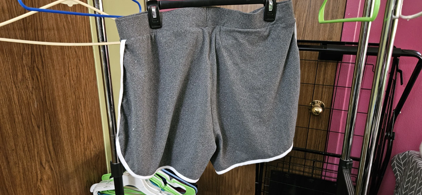 AQ-SPORT Gray Athletic Shorts Size 2X - photo 2