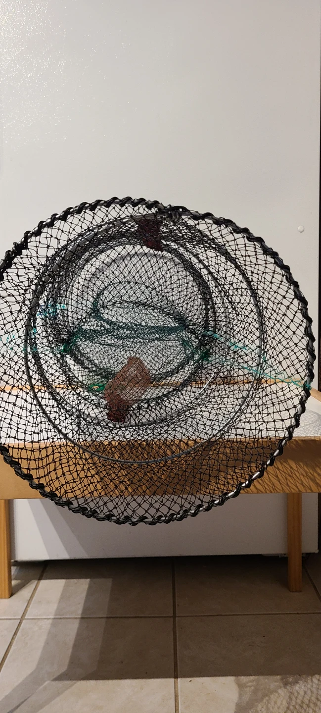 Net Trap Tube Folds-Up Like New - Fish, Crab, Crayfish, Lobster - photo 3