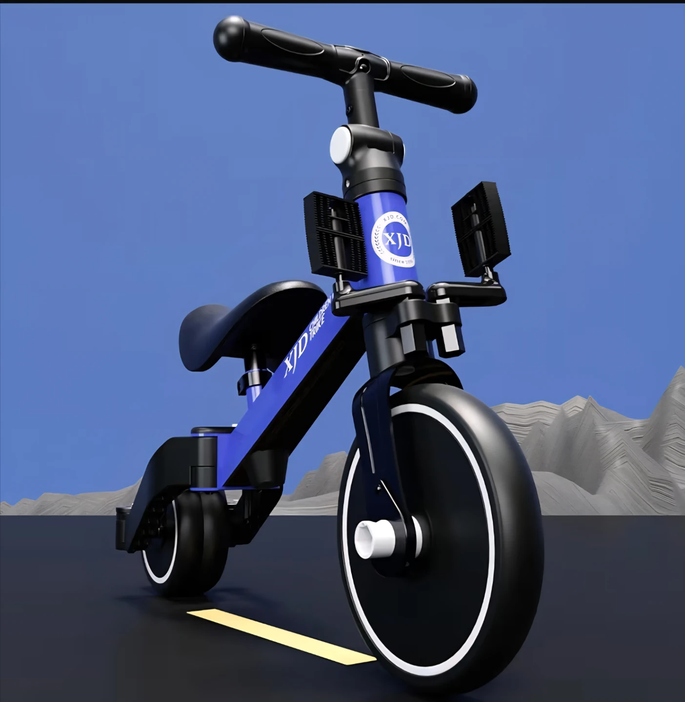 XJD Blue Convertible Tricycle/Balance Bike - photo 2