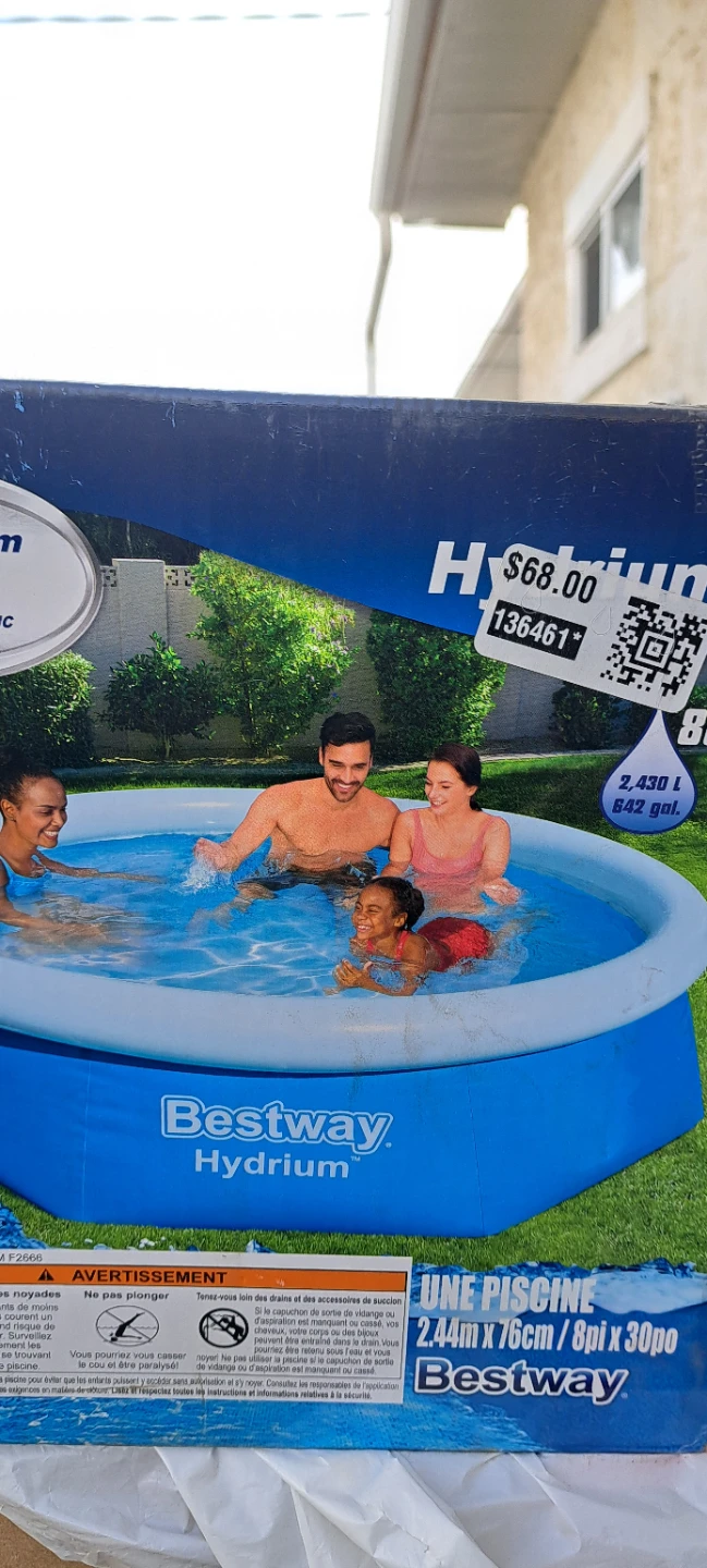 Bestway Hydrium 8 ft. x 30 in. Swimming Pool - photo 4