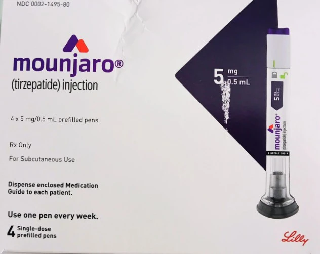 Mounjaro 5 mg / 0.5 mL Injection (Tirzepatide) - 4 Pens