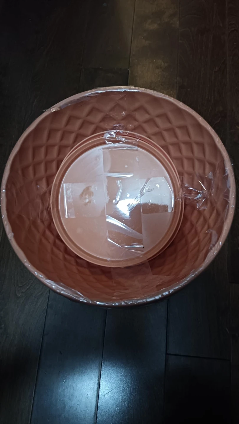 4 Pack 10 inch Plastic Plant Pots with Drip Trays - photo 5