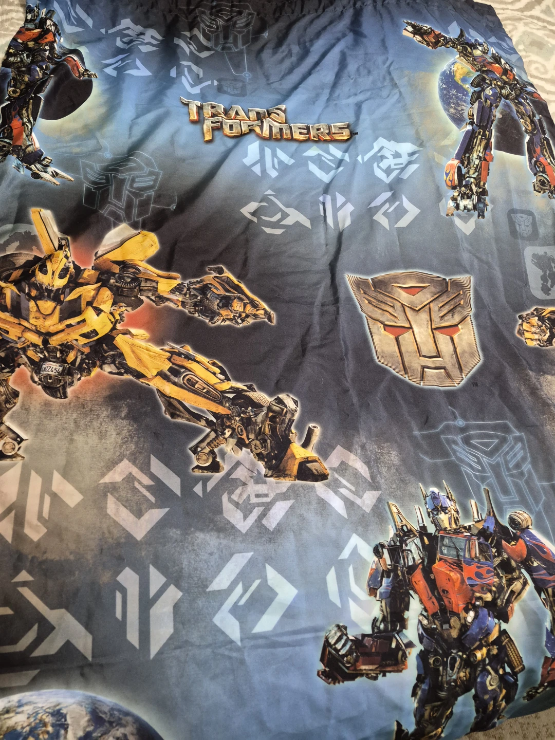 Transformers 40" x 64" Drape/ Curtain Window Decor