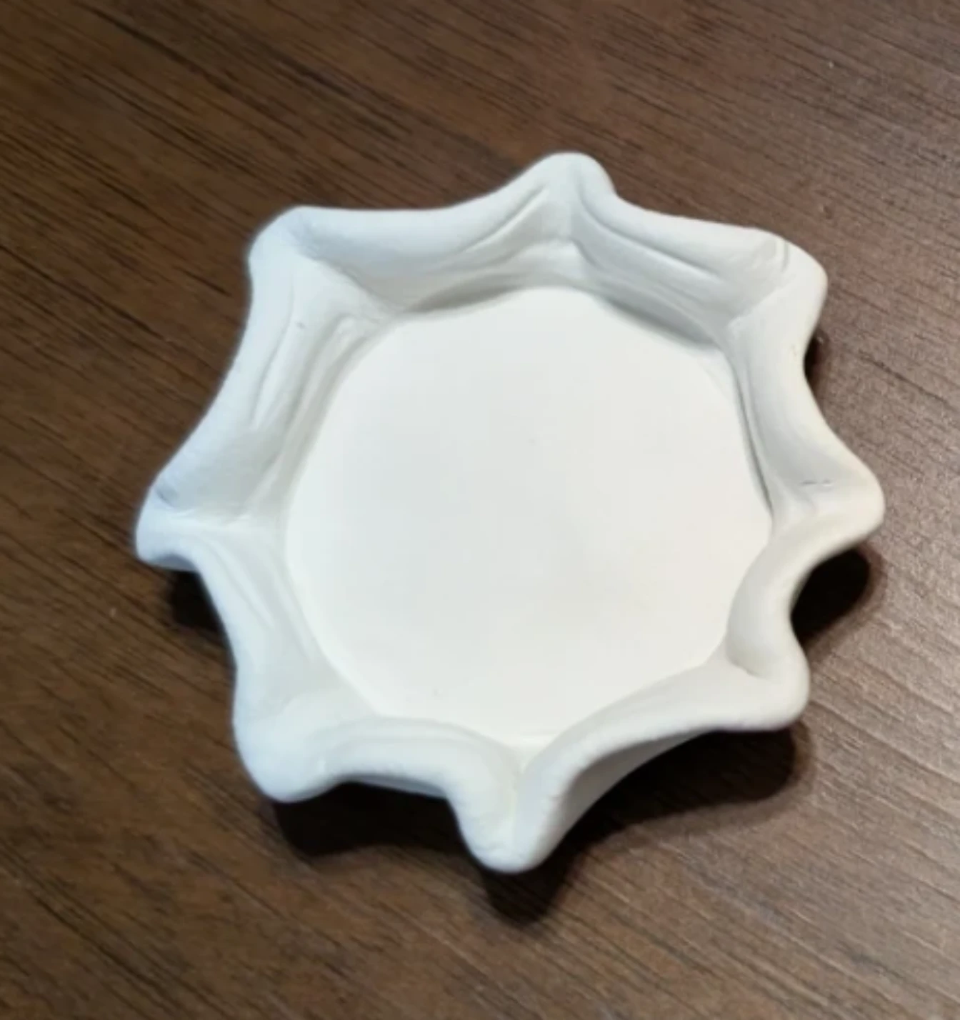 White Trinket Dish (6cm wide) - photo 3