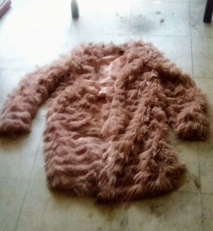 Brown Faux Fur Coat