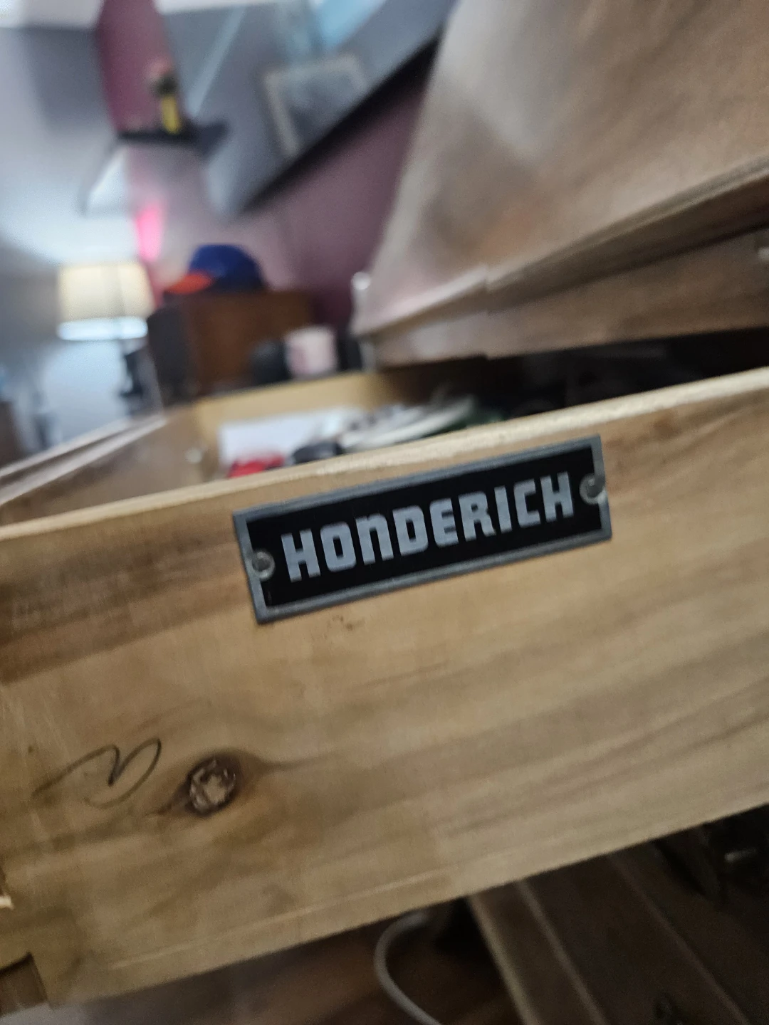 Honderich Secretary Desk with Cabinet
