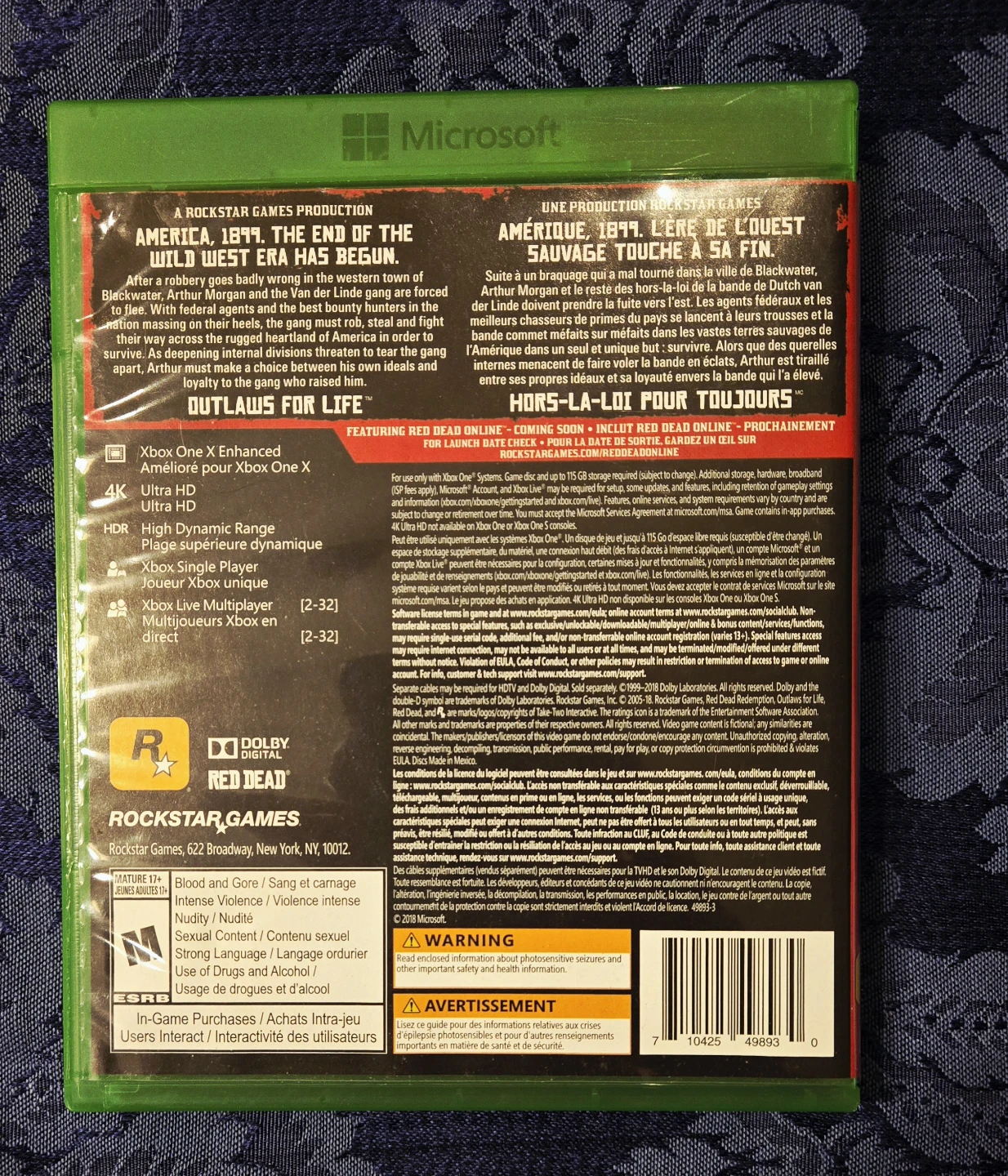 Xbox One Red Dead Redemption 2 - photo 2