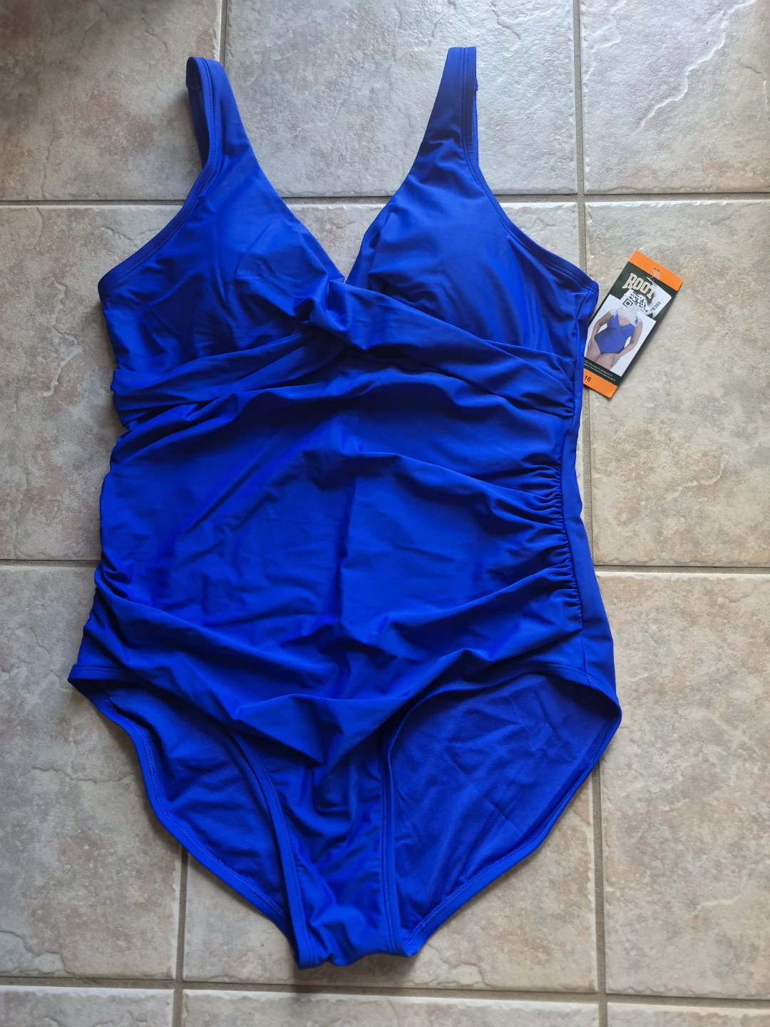 Royal Blue One Piece Swimsuit