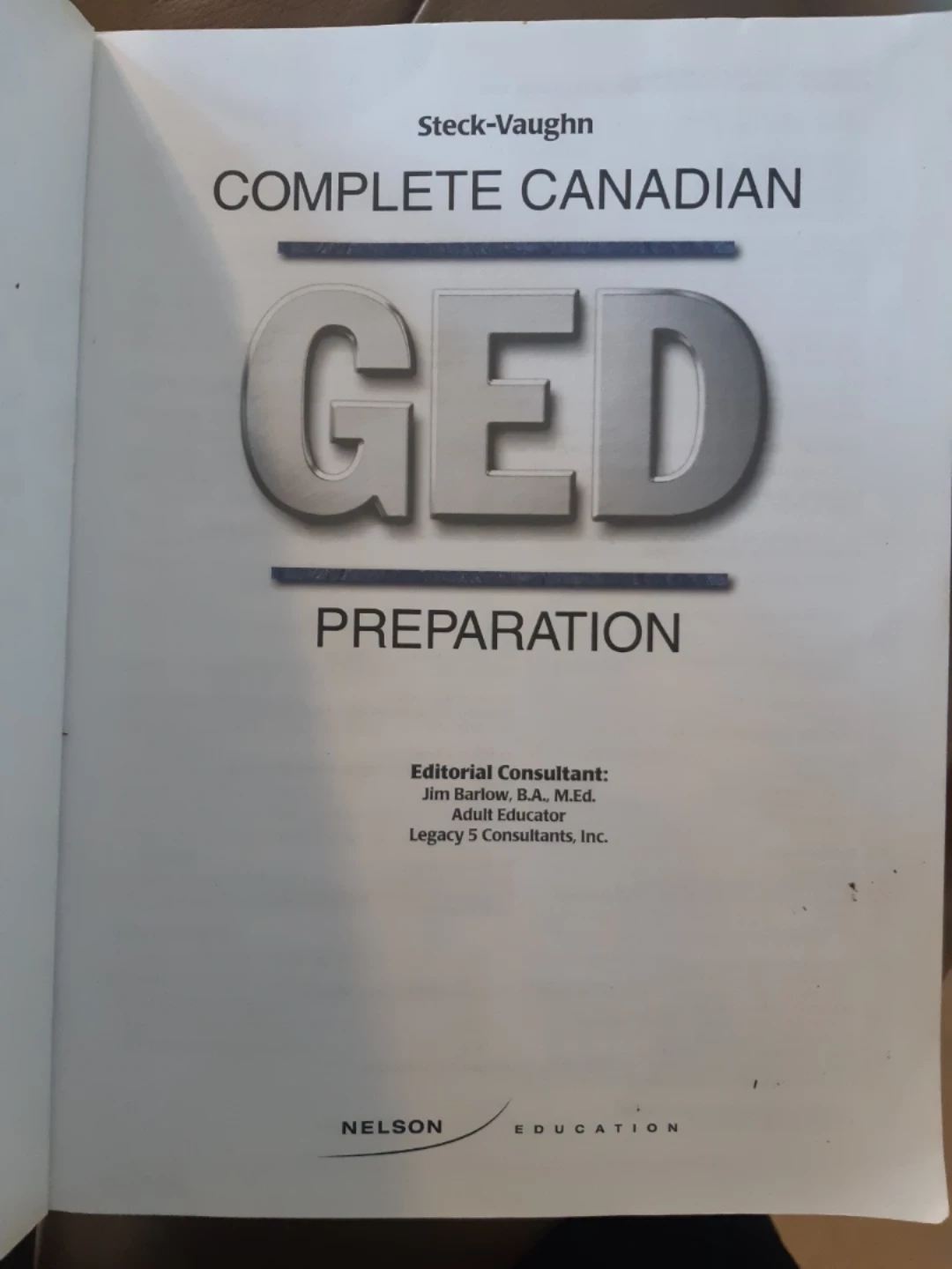 Steck-Vaughn Complete Canadian GED Preparation Book - photo 3