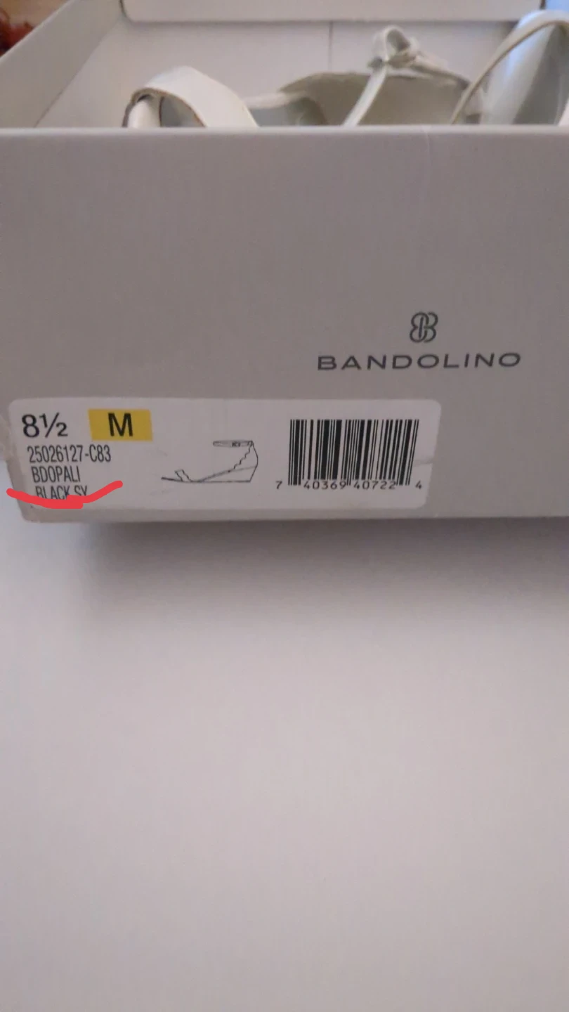 Bandolino White Wedge Sandals Size 8.5M - photo 5