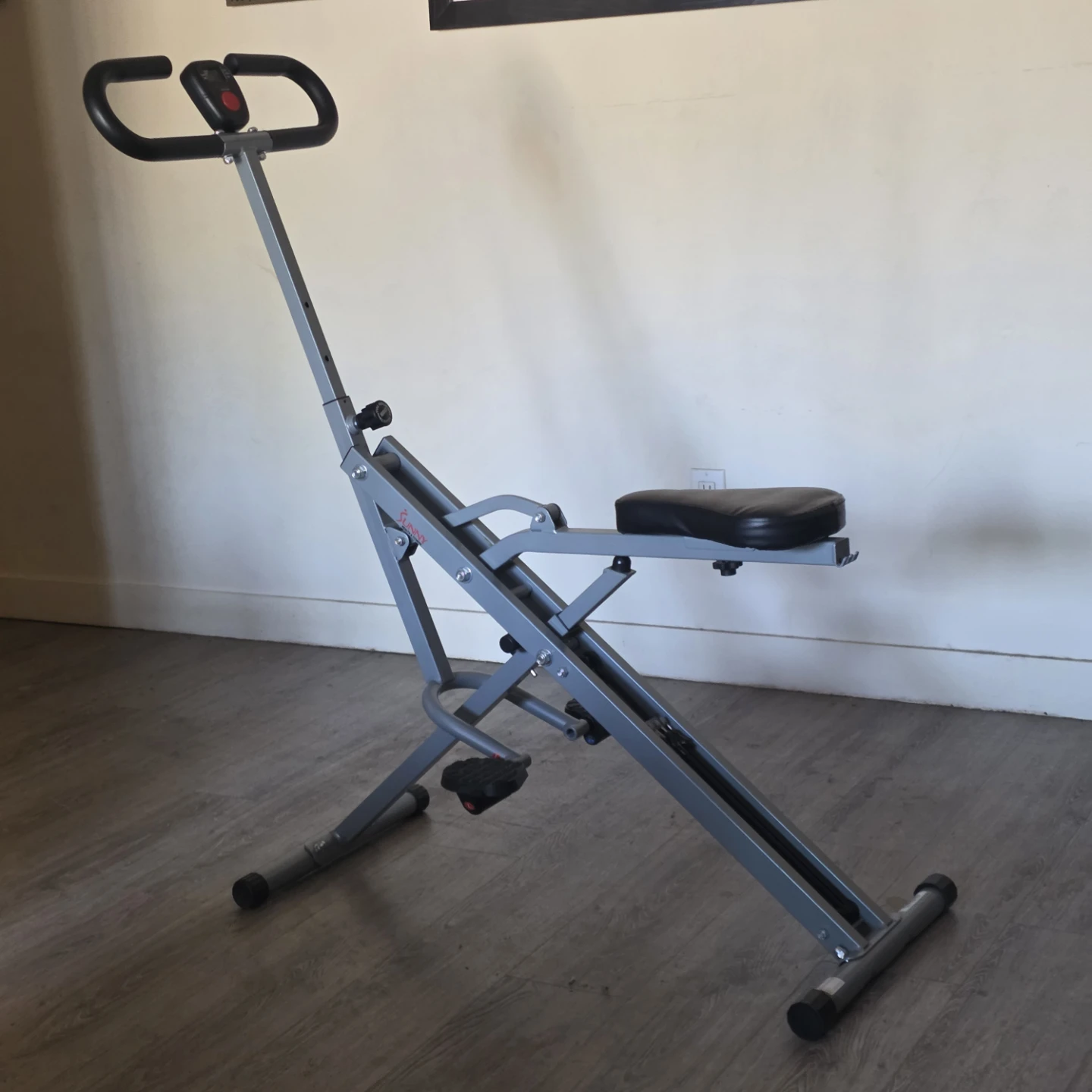 Sunny Health & Fitness Squat Assist Row-N-Ride Trainer - photo 2