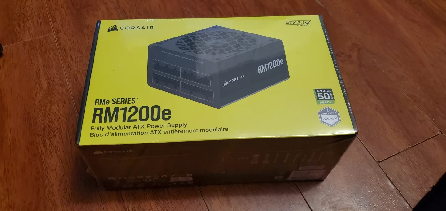 PSU Corsair RM1200e 1200w - Power Supply ATX 3.1 - photo 2