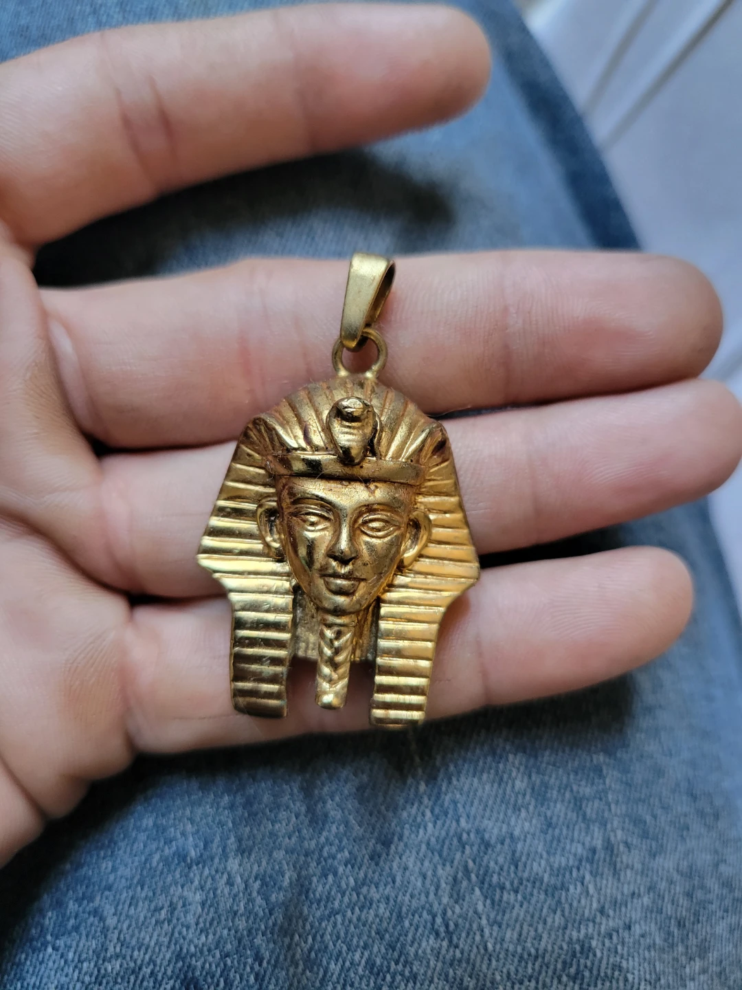 Gold Pharaoh Pendant - photo 2