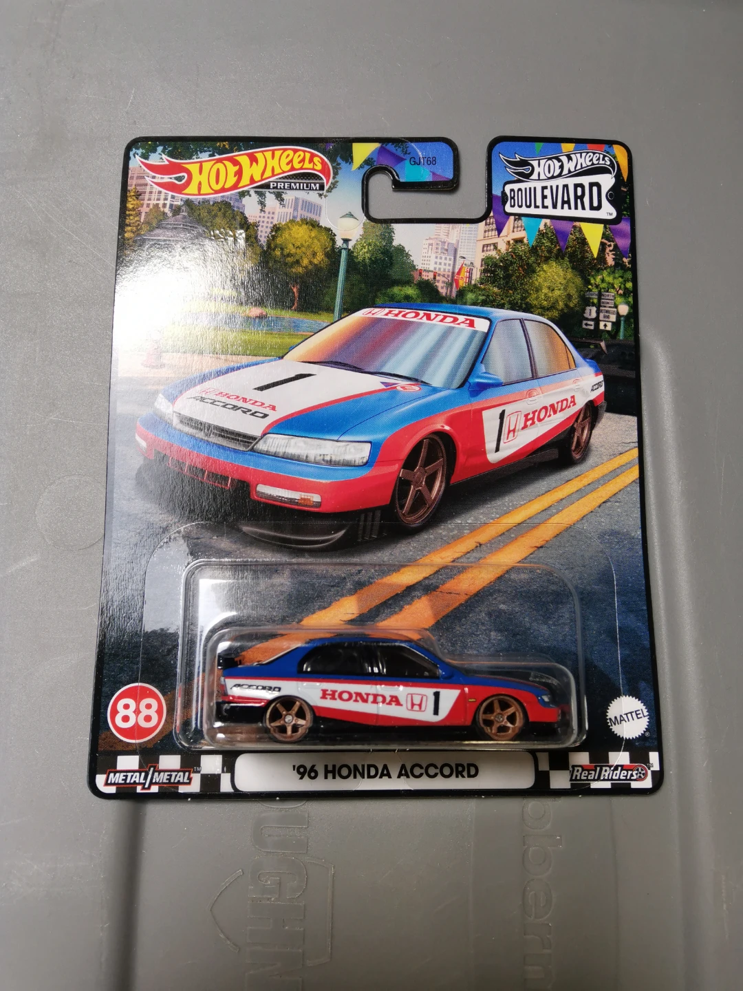 Hot Wheels Boulevard '96 Honda Accord Premium Diecast Car
