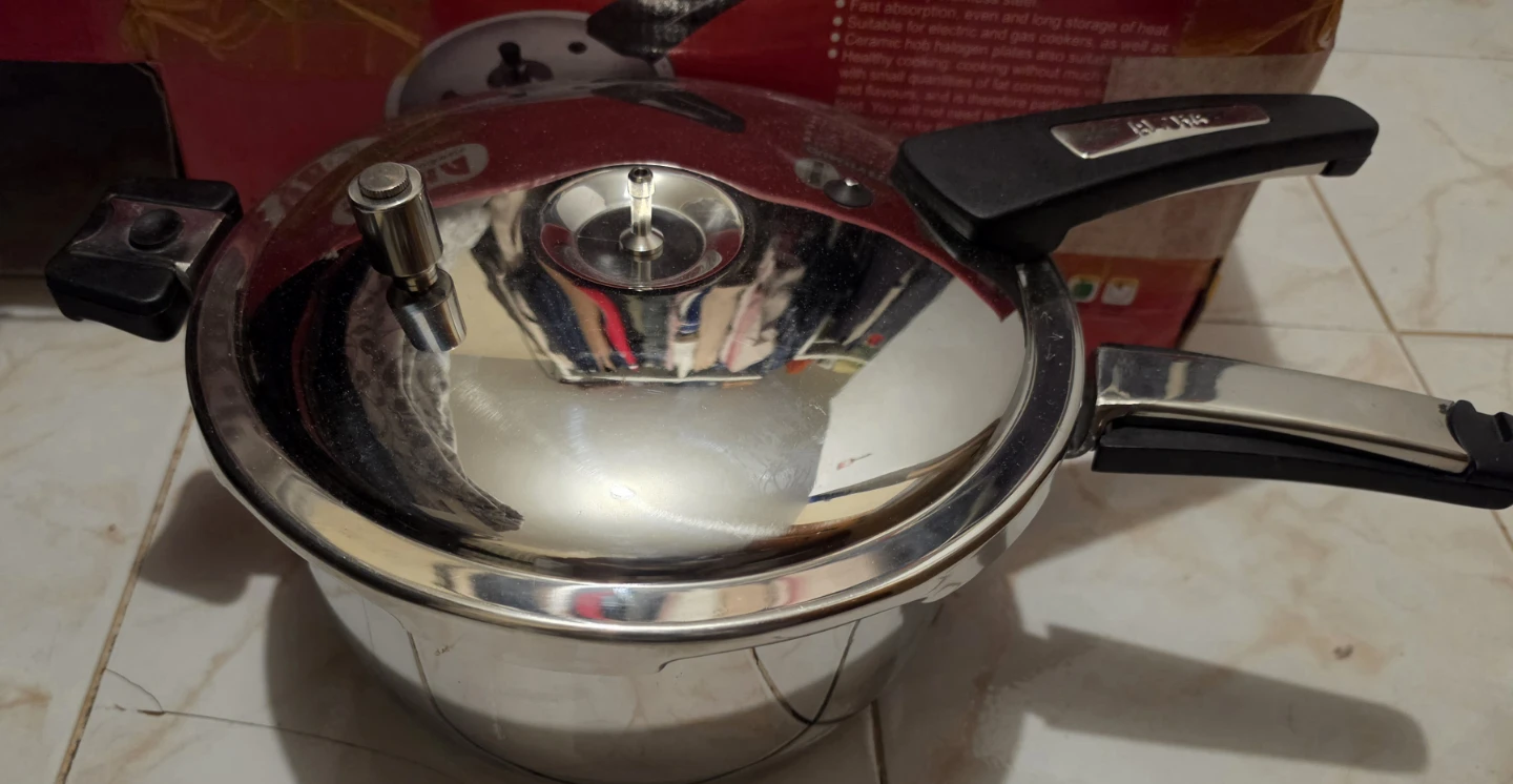 Stainless Steel Pressure Cooker - photo 2