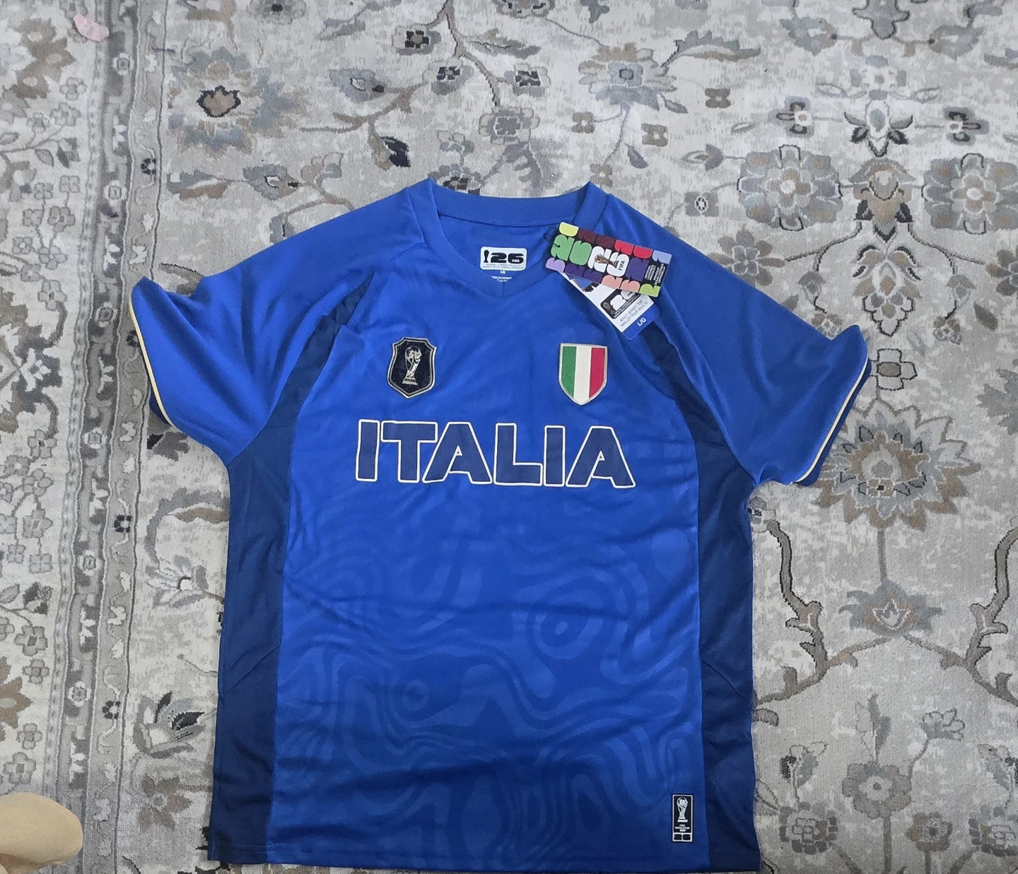 126 FIFA Official Licensed Product Italia Soccer Jersey L/G - photo 2