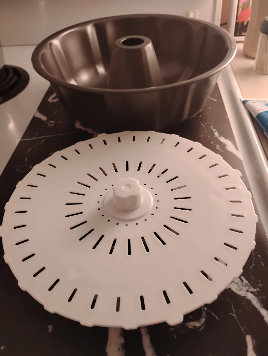 Fluted Bundt Pan with Colander Lid - photo 3