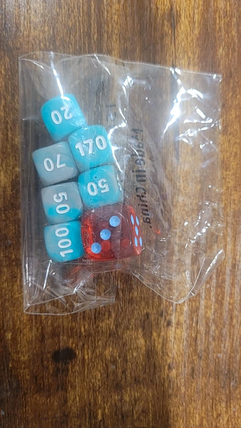 Pokemon Dice Set