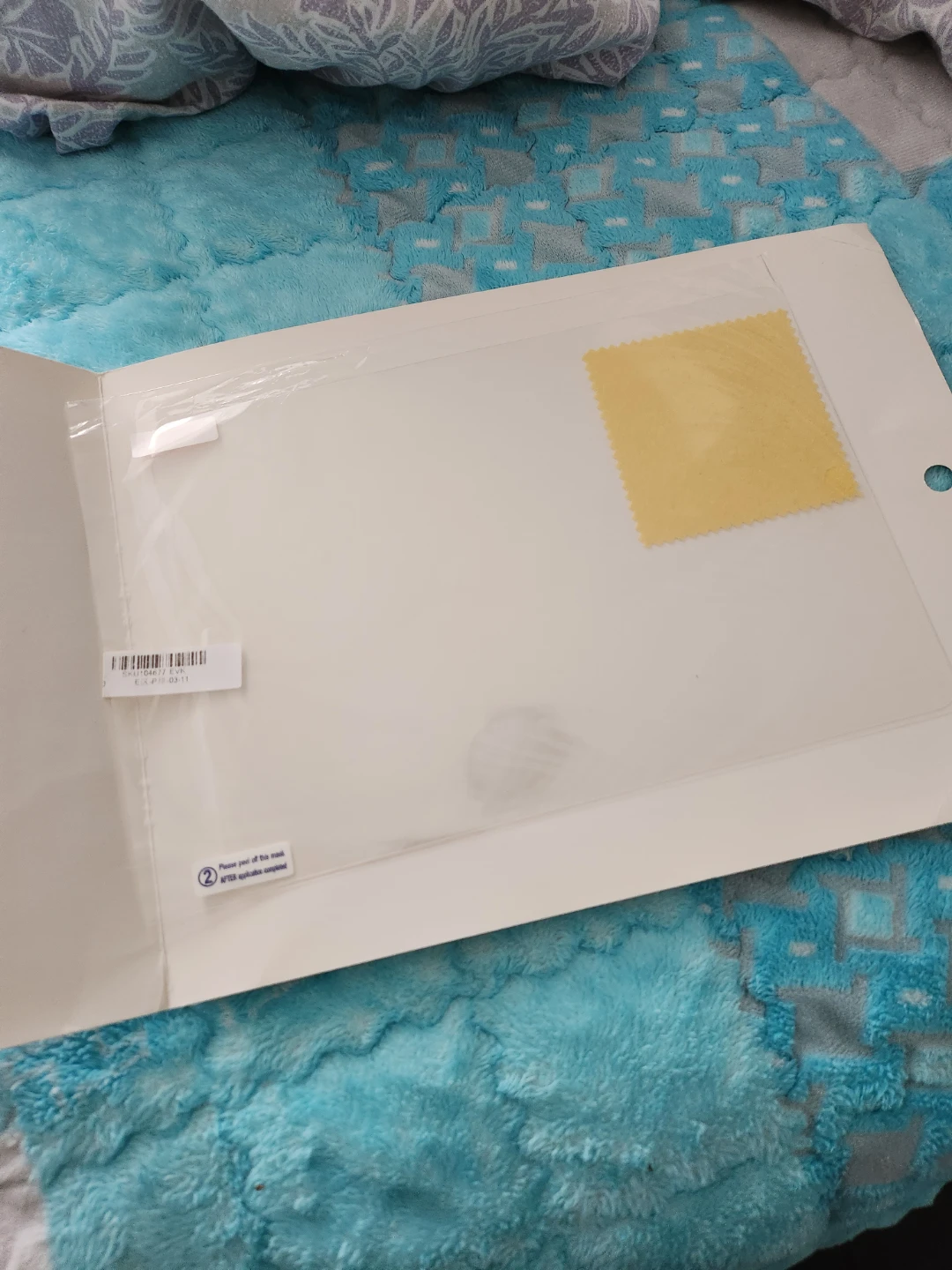 Screen Protector with Cleaning Cloth iPad air