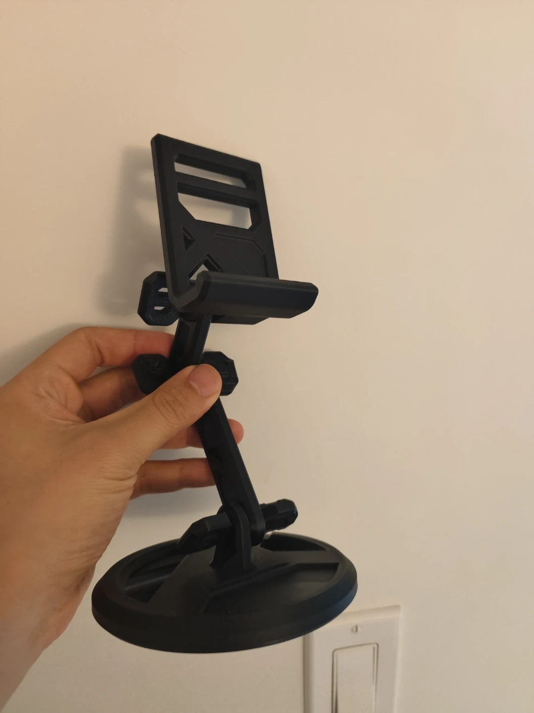Adjustable Black Phone Stand