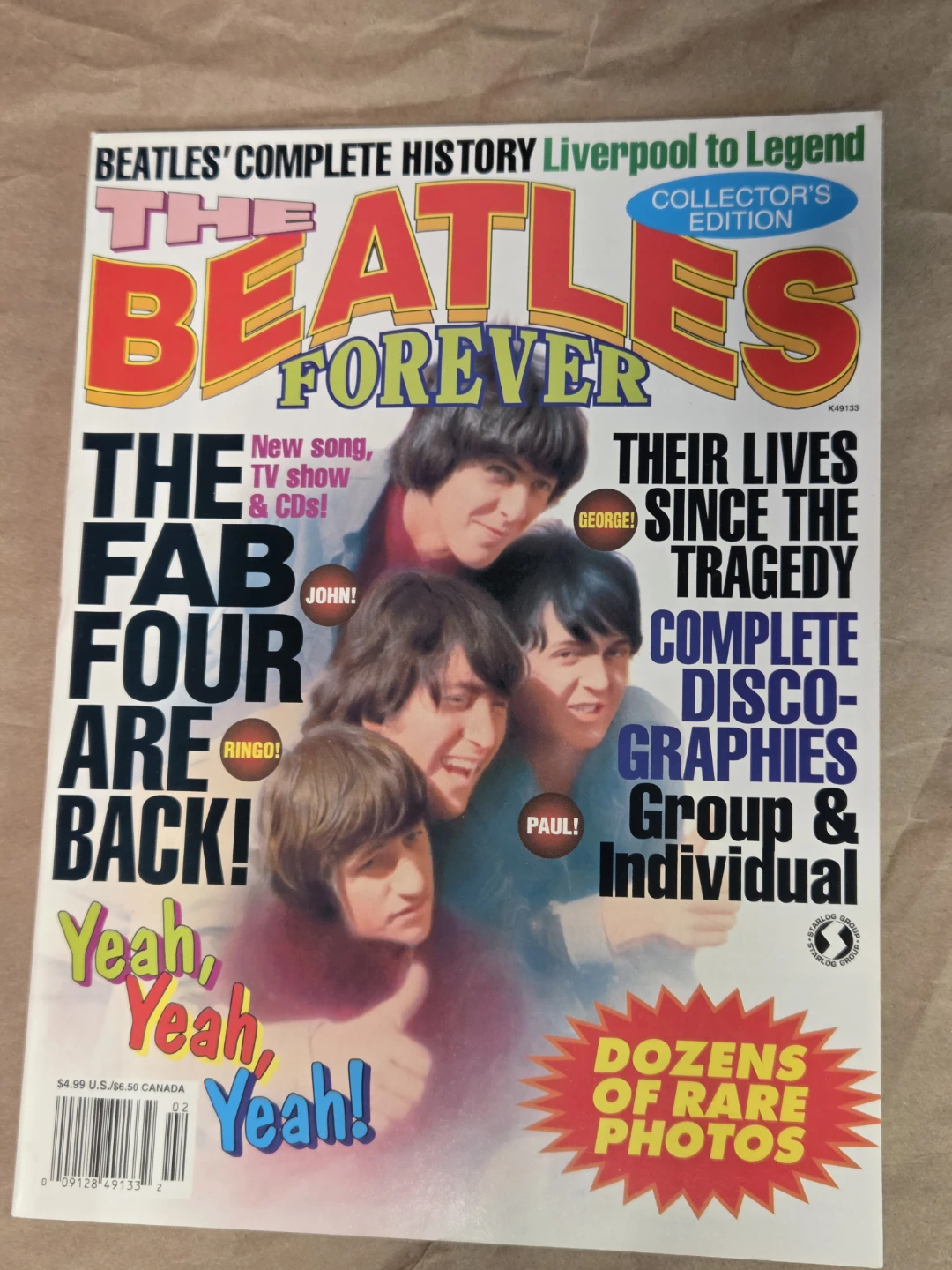 Vintage 1995 The Beatles Forever Magazine - Collector's Edition
