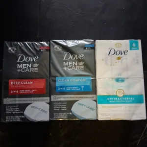 Dove men's and one antibacterial