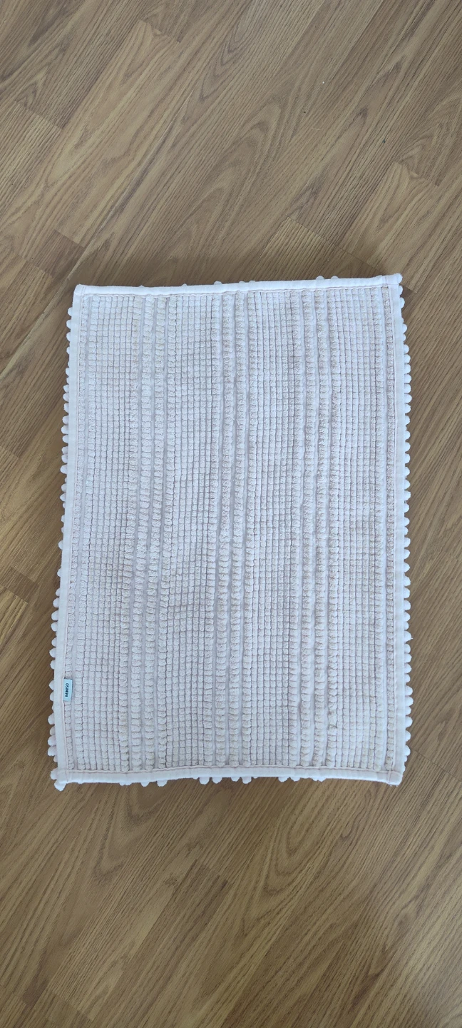 Light Pink Shag Bath Mat - photo 2