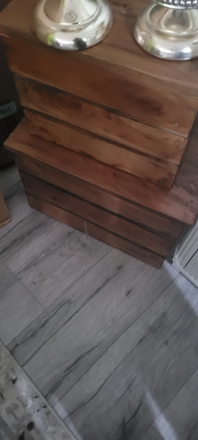 Wooden Crates (Set of 2)