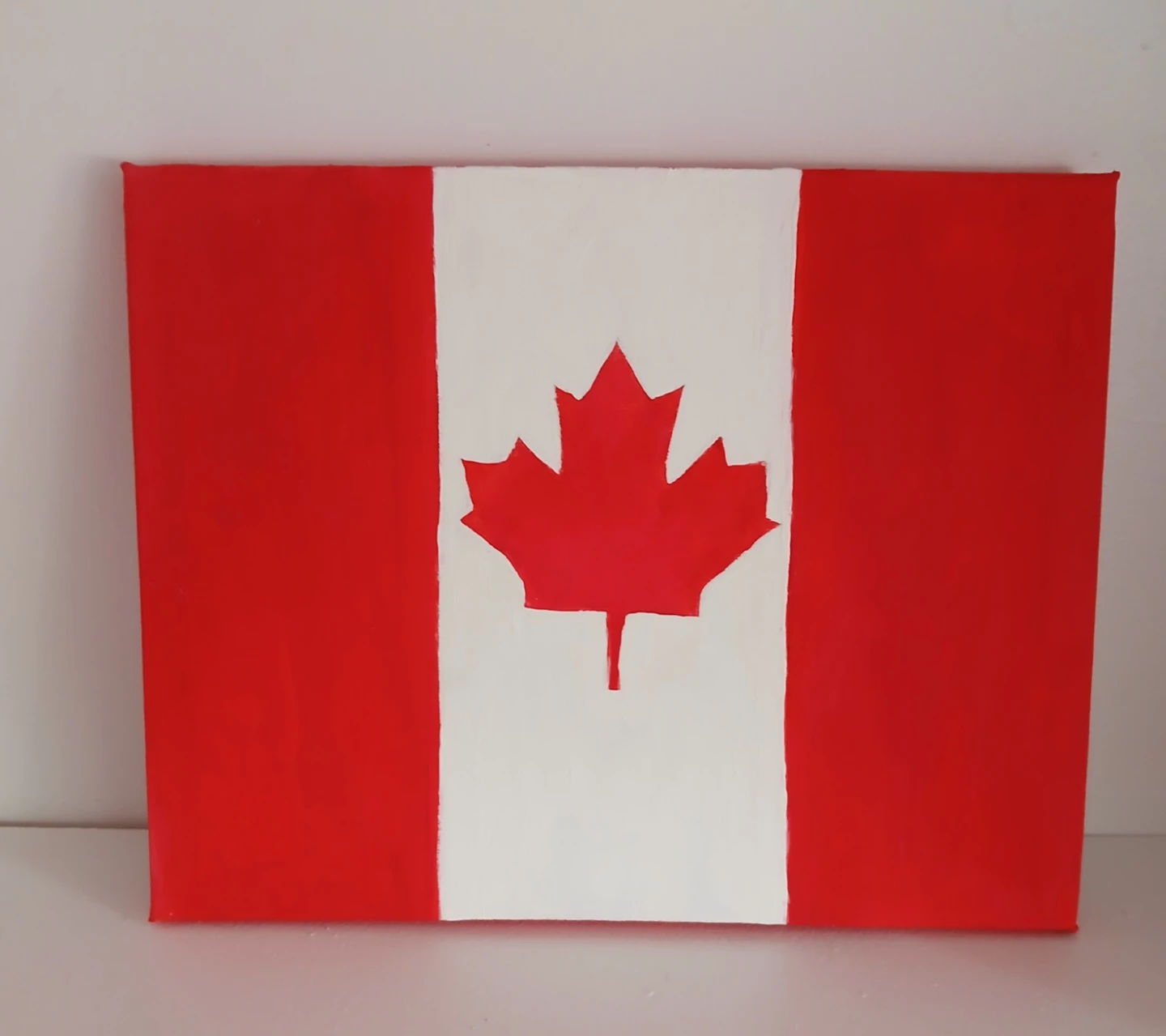 Canvas Wall Art - Canadian Flag