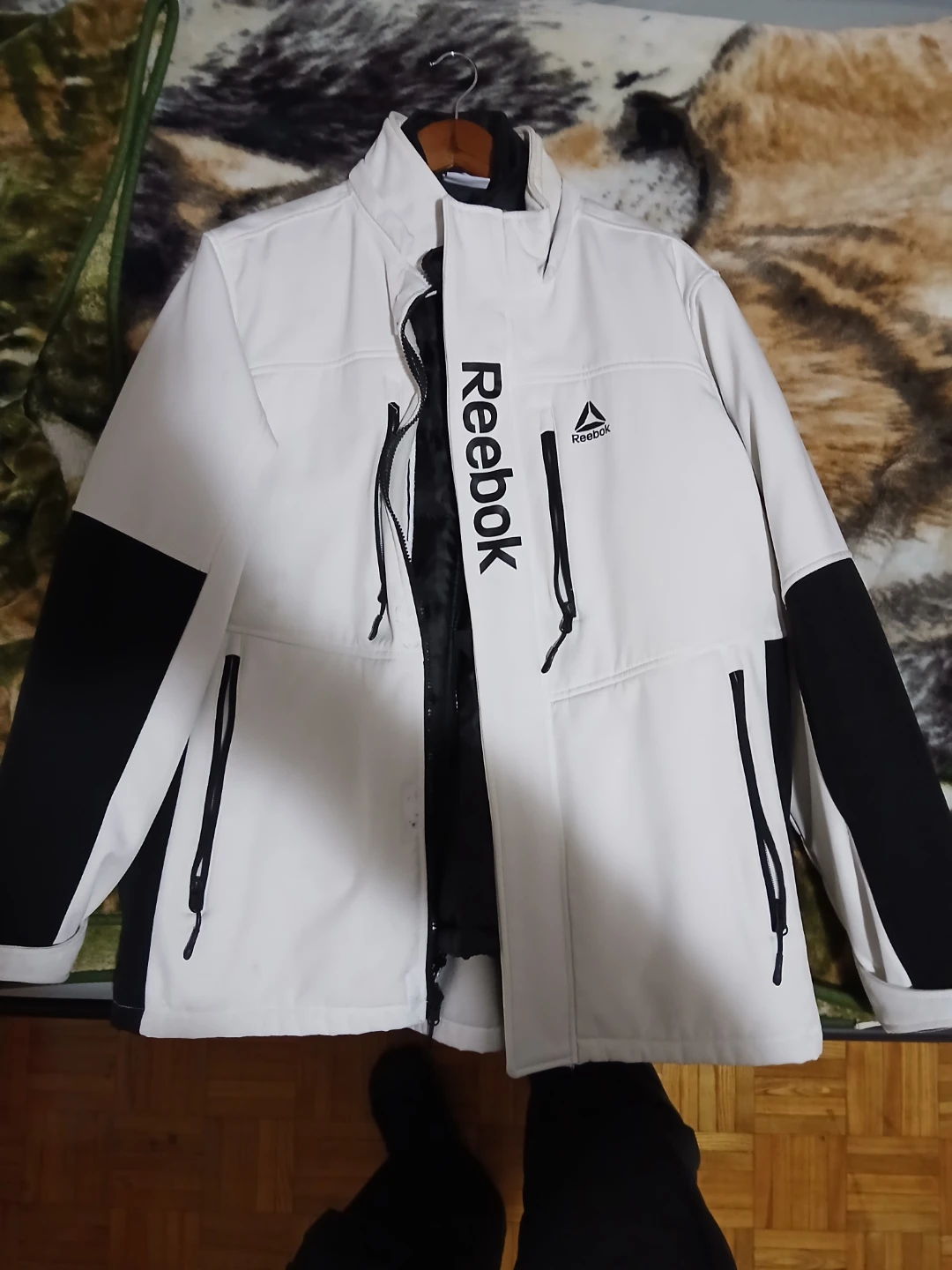 Reebok Men's Jacket L/G White/Black