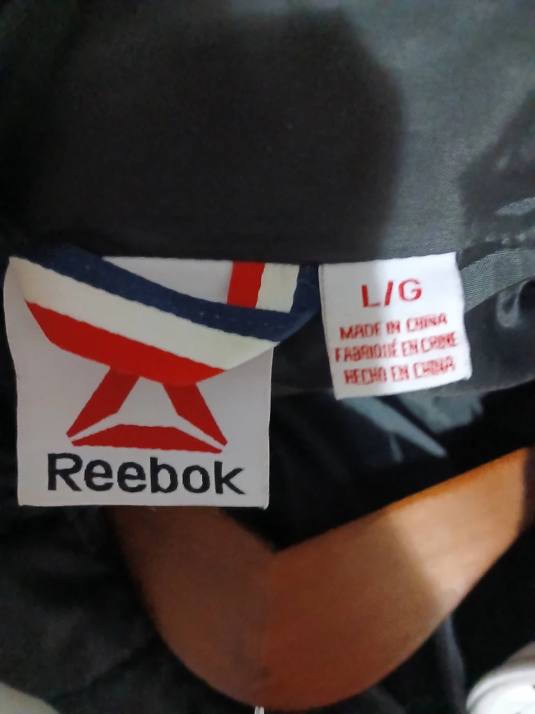 Reebok Men's Jacket L/G White/Black - photo 4