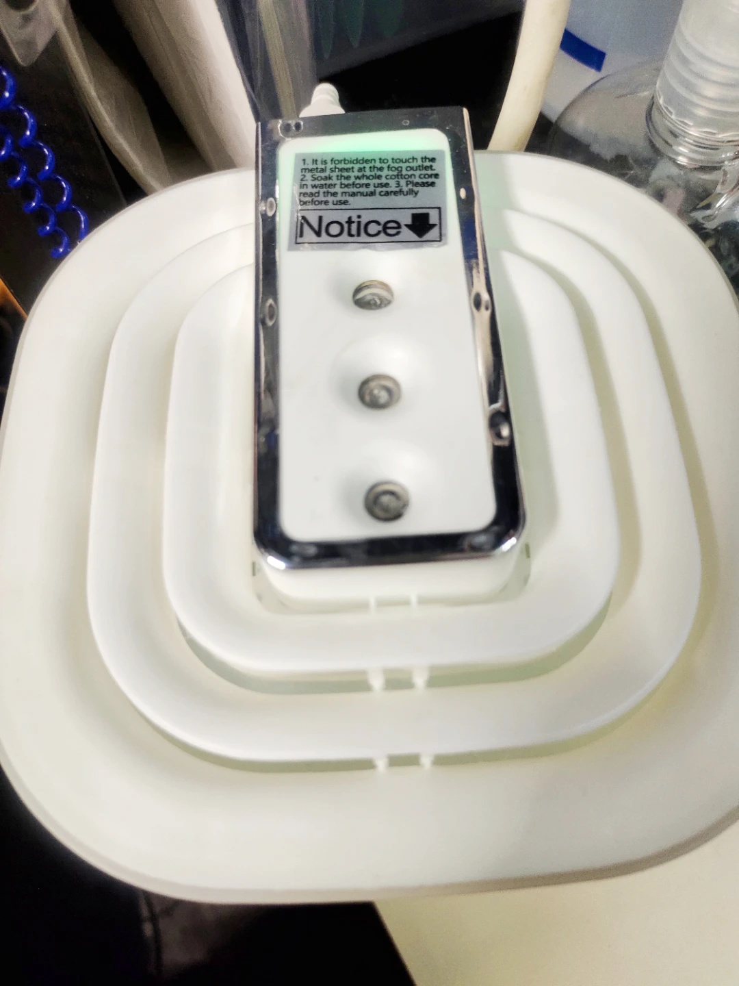 White Ultrasonic Humidifier