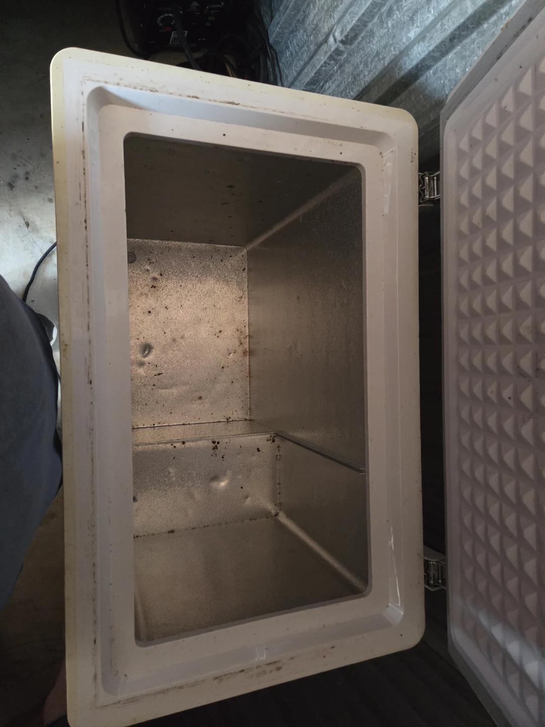 White Chest Freezer