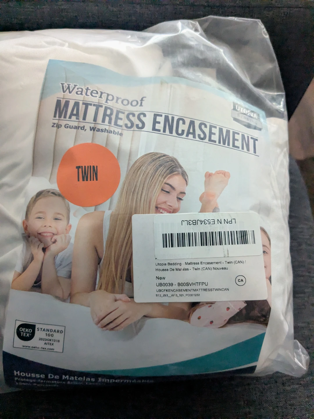 Utopia Bedding Waterproof Twin Mattress Encasement