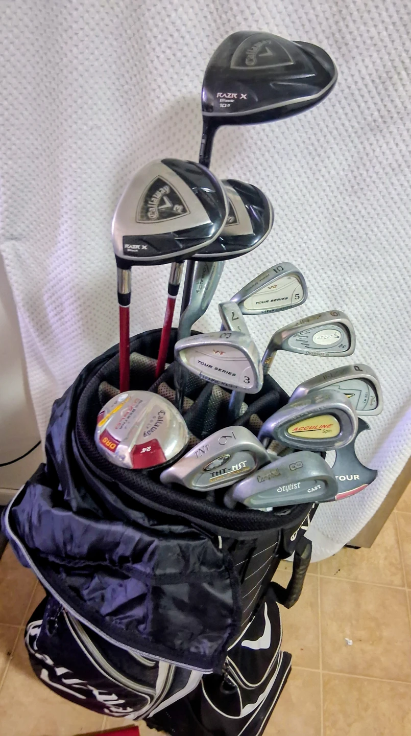 Callaway Golf Bag with Clubs and Balls - photo 4