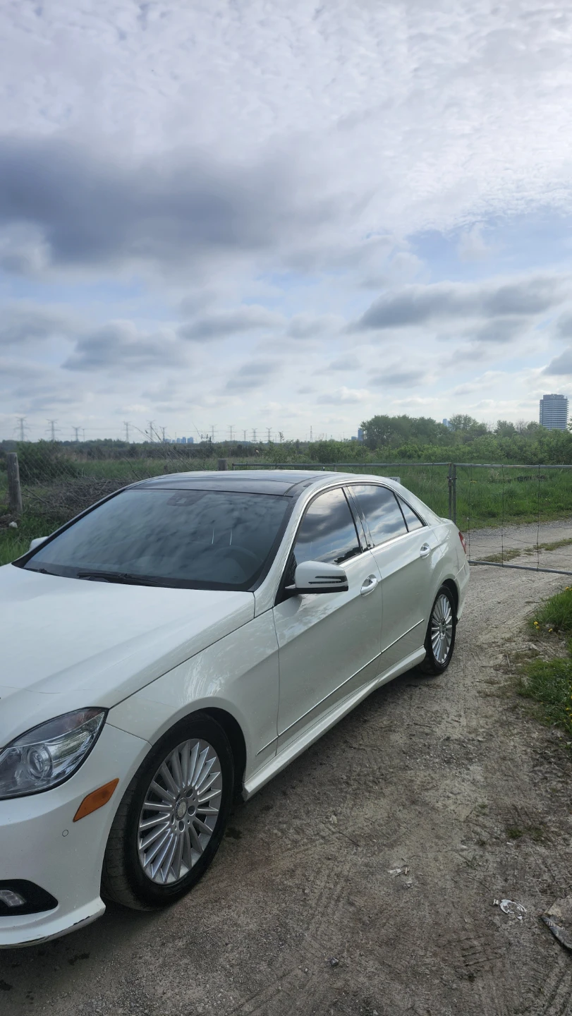 White Mercedes-Benz E350 Sedan - photo 4
