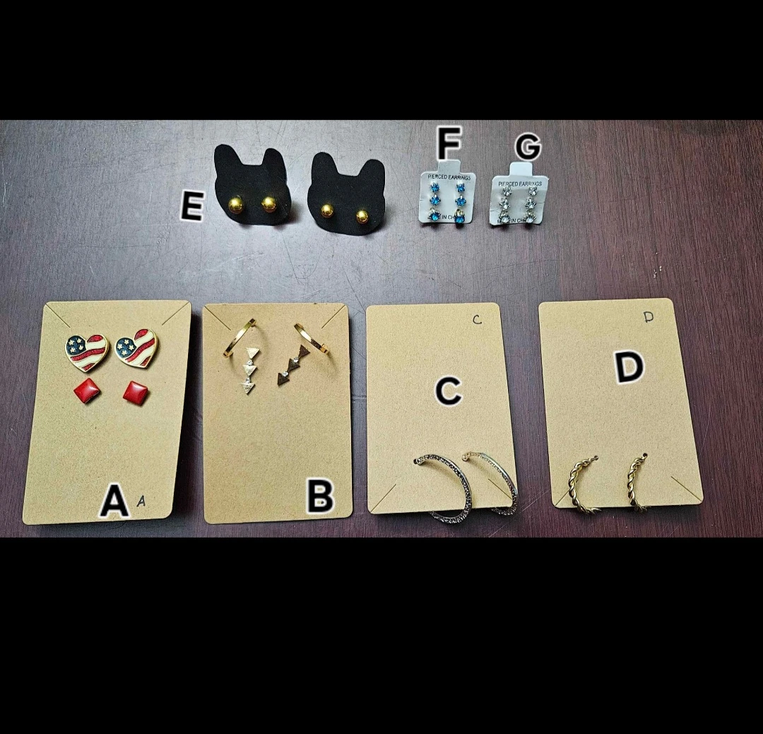 Assorted Pierced Earrings