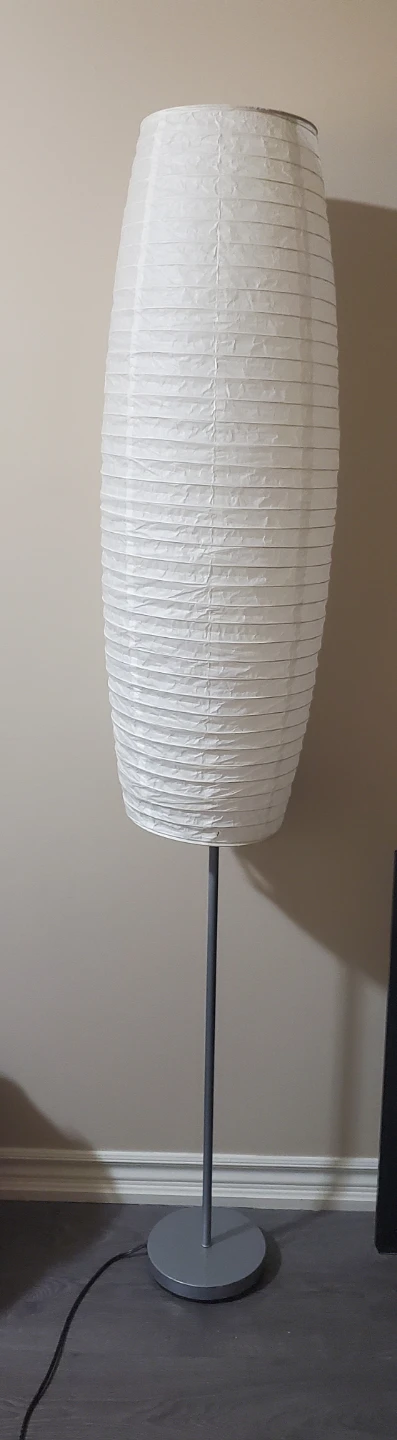 White Paper Lantern Floor Lamp