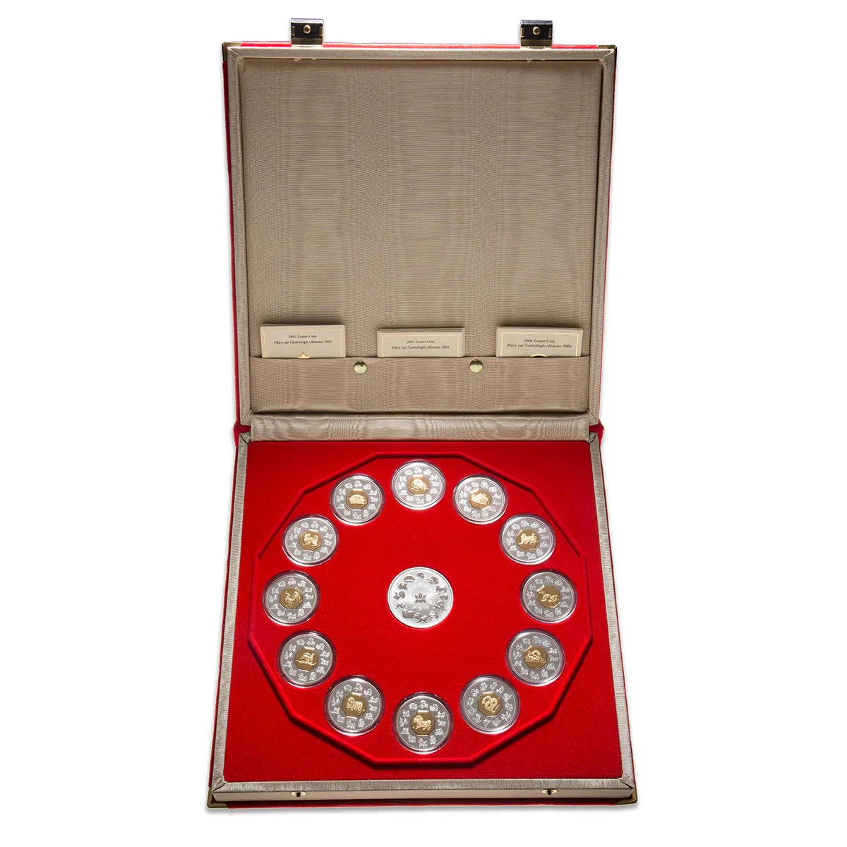 12 Chinese Zodiac 15 Dollar silver coins