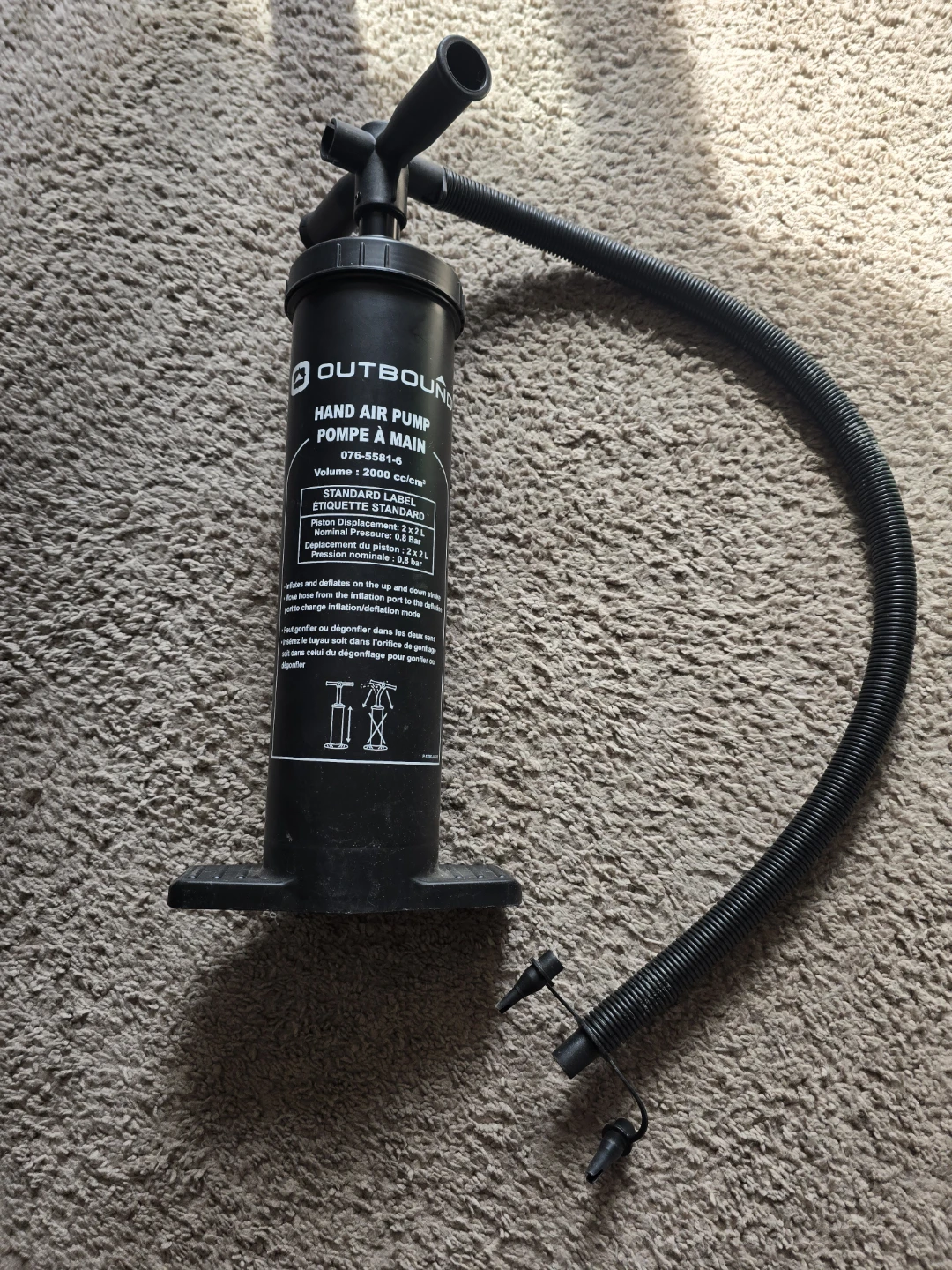 OUTBOUND HAND AIR PUMP