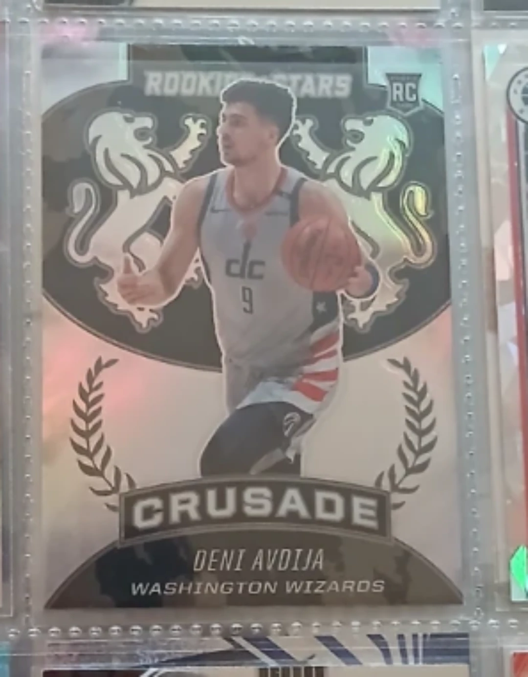 Panini Crusade Deni Avdija RC Rookie Card