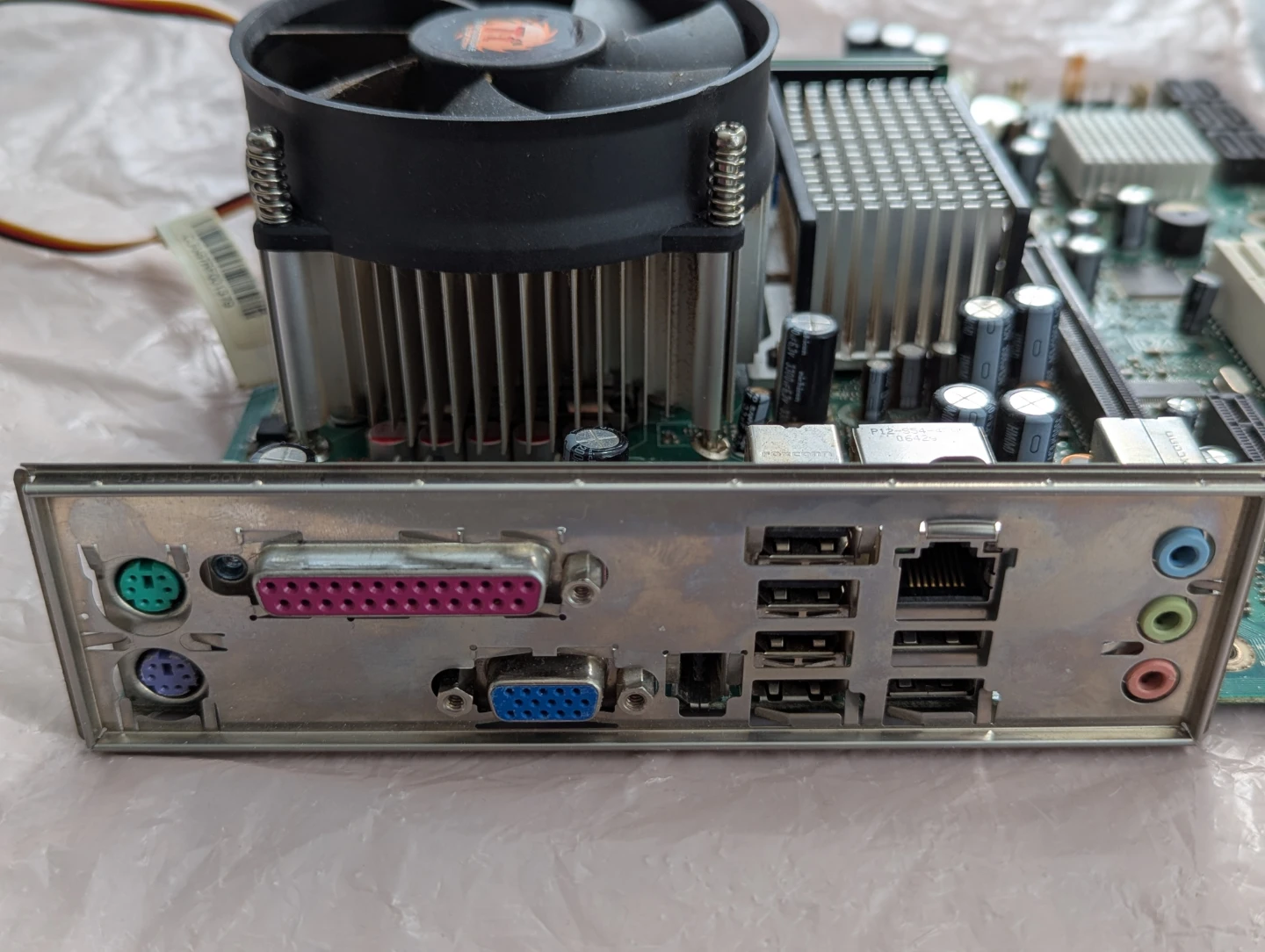 LGA775 Motherboard Bundle - Intel Duo E6300 + 2GB DDR2 + Cooler