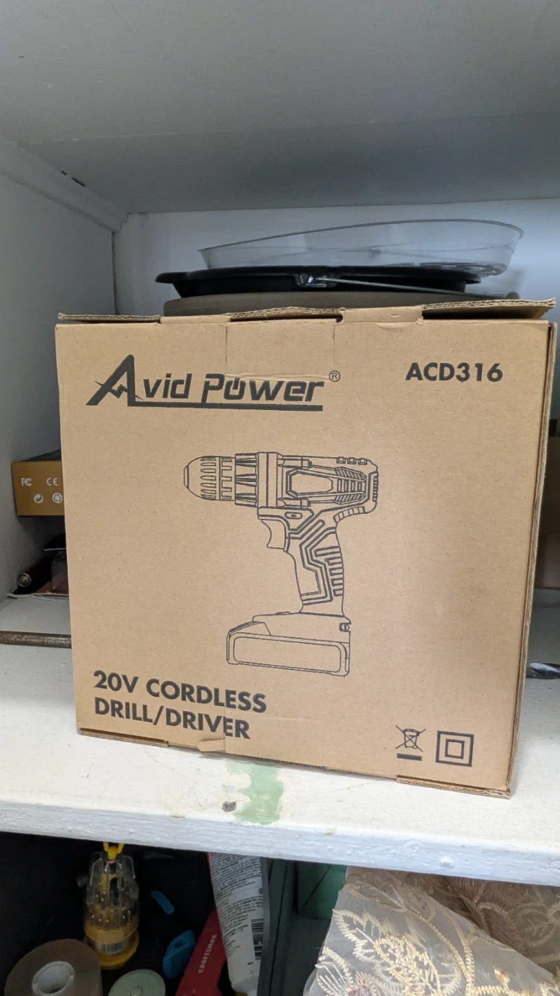 Avid Power 20V Cordless Drill/Driver - photo 2