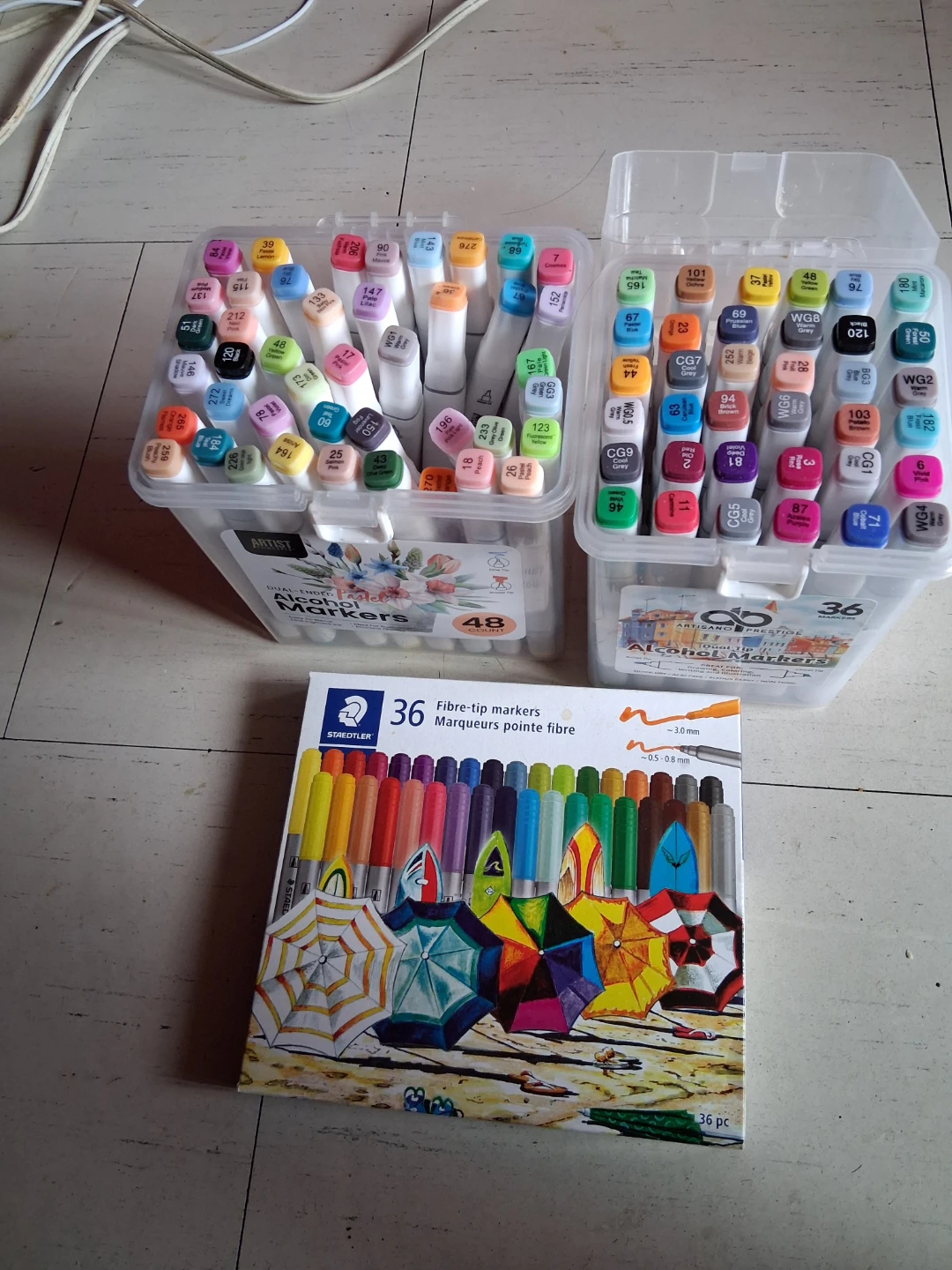 Staedtler Fibre-Tip Markers - 36 Colours