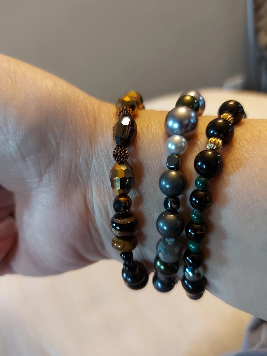 3 Beaded Bracelets - photo 2