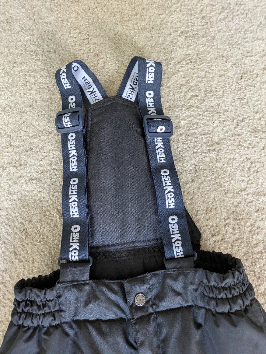 OshKosh B'gosh Black Snow Bibs Size 10 - photo 2