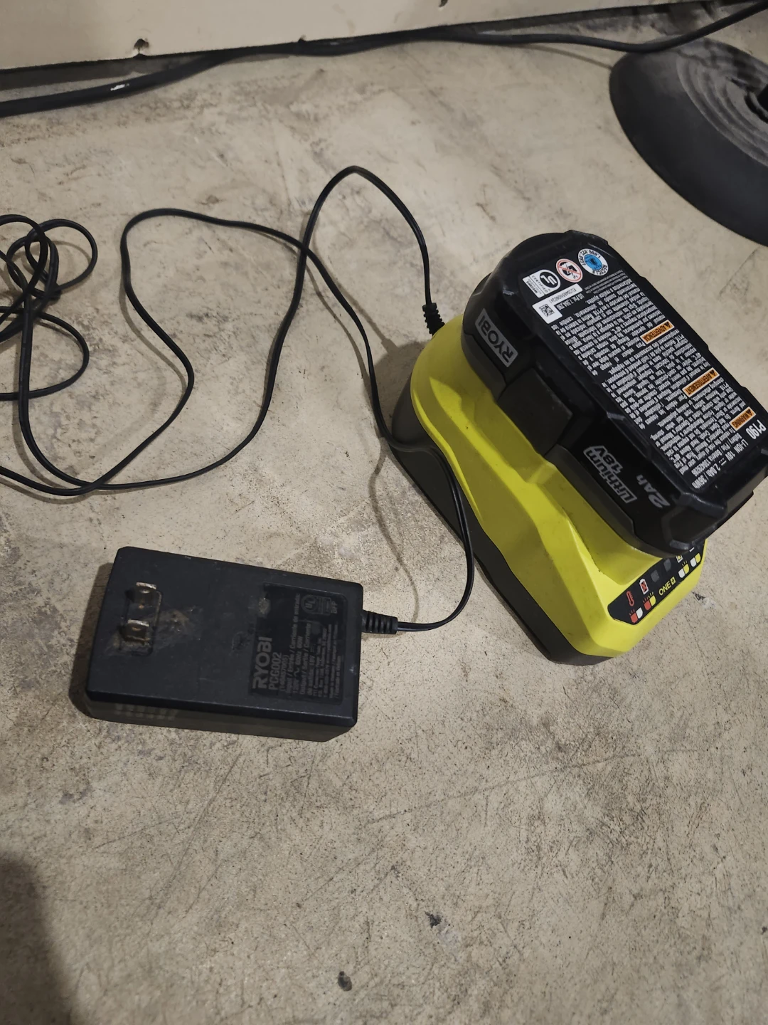 Ryobi 18V 2Ah Lithium Battery and Charger