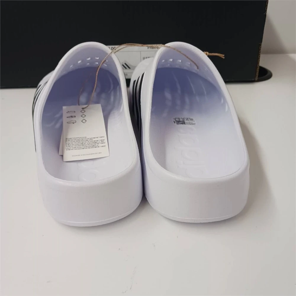 Adidas Adilette Unisex Clogs White Size 8 - photo 4