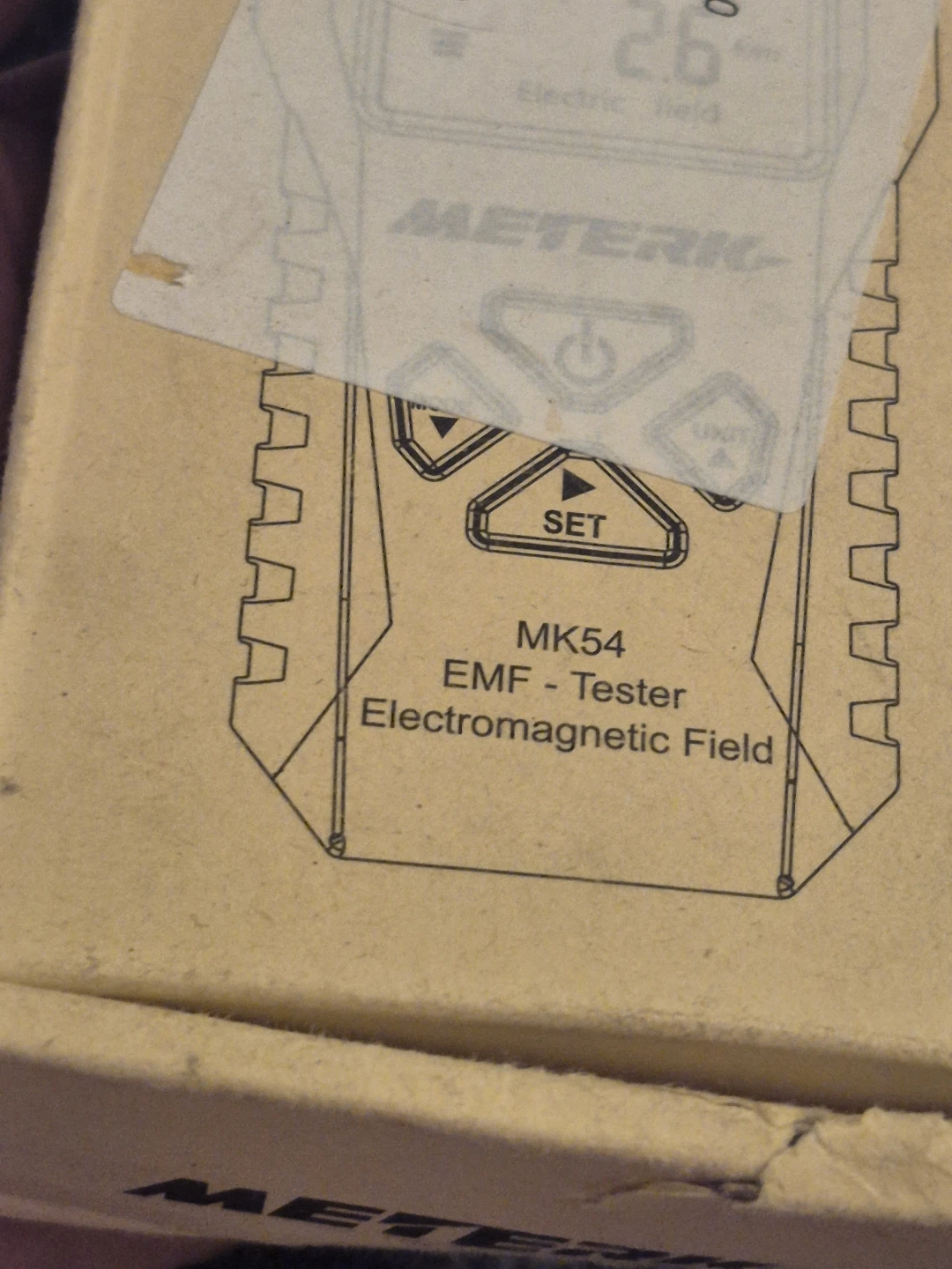 Meterk MK54 EMF - Tester Electromagnetic Field Meter - photo 2