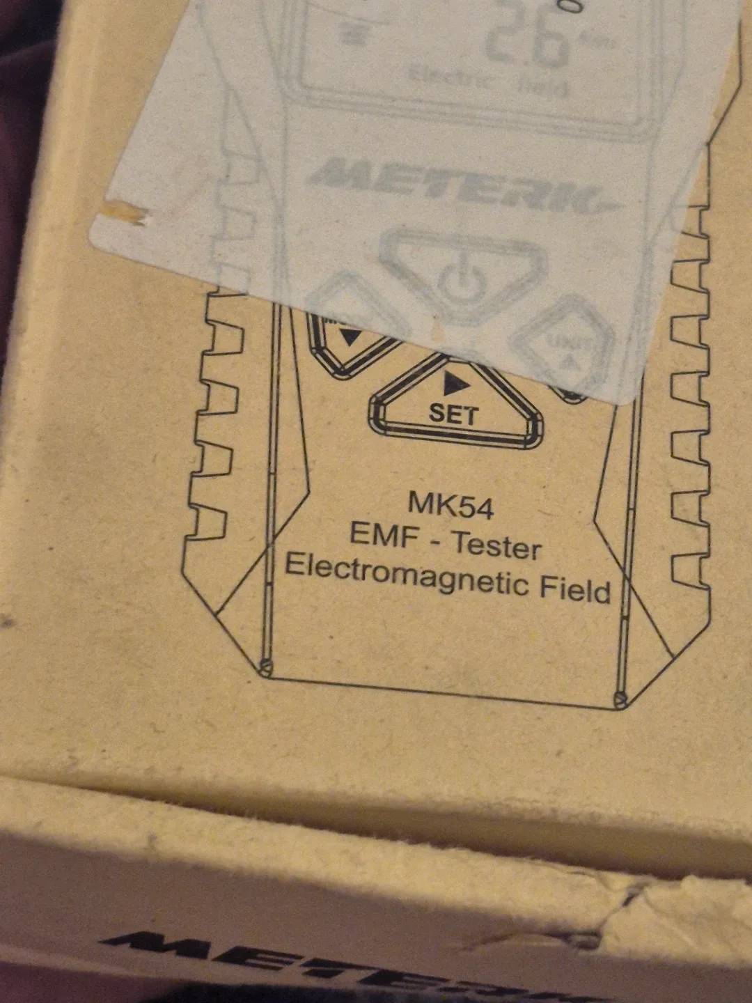 Meterk MK54 EMF - Tester Electromagnetic Field Meter - photo 2